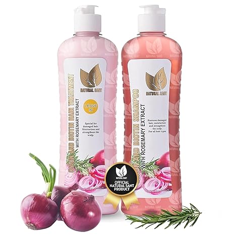 Onion, Biotin and Rosemary Shampoo