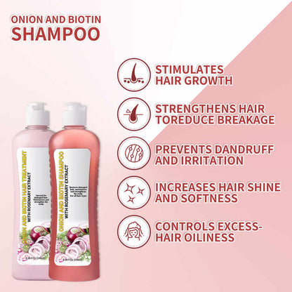 Onion, Biotin and Rosemary Shampoo